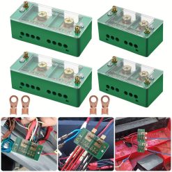 4-Piece Heavy-Duty Terminal Junction Box Set